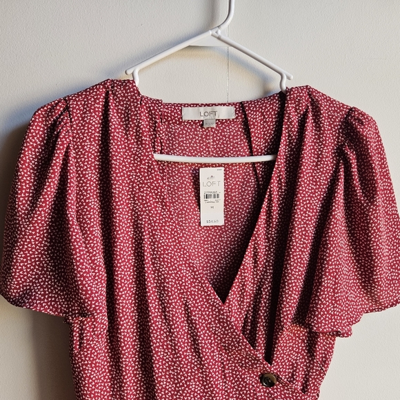 NWT Loft Wrap Blouse in Women's M - Picture 3 of 14